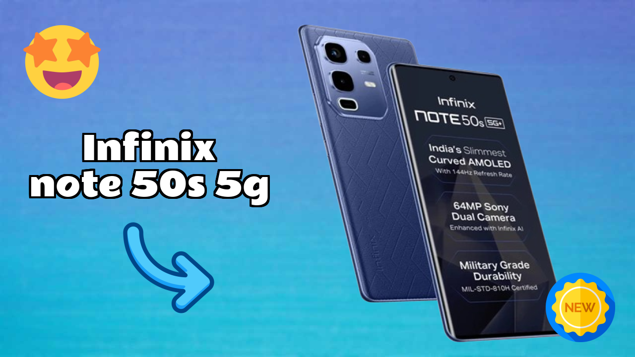 Infinix Infinix Note 50s 5G+ - Best Camera Phone Under ₹15,999