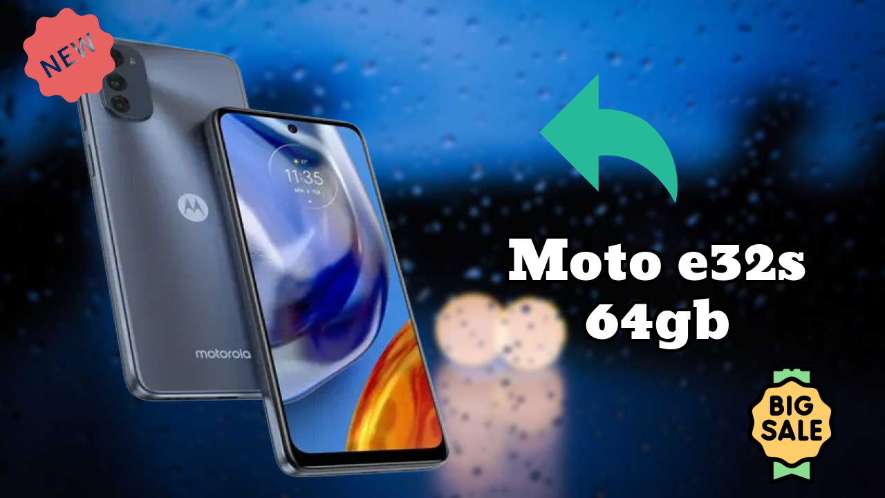 Moto E32s 64GB RAM Performance: 4 GB RAM Handles Heavy Tasks