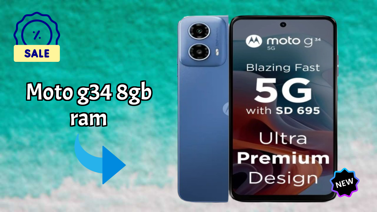 Moto G34 8GB RAM at ₹12,999 - Worth Buying? Honest Opinion