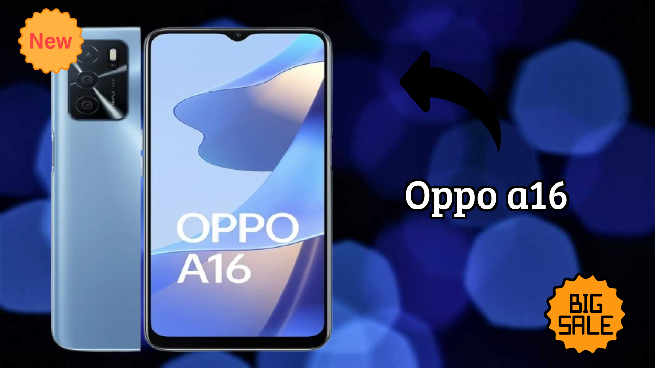 OPPO A16 at ₹8,999 - Complete Specifications List