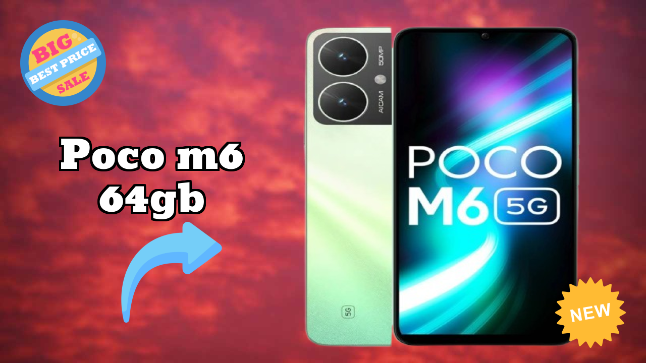 POCO M6 64GB Display Technology: IPS LCD Review