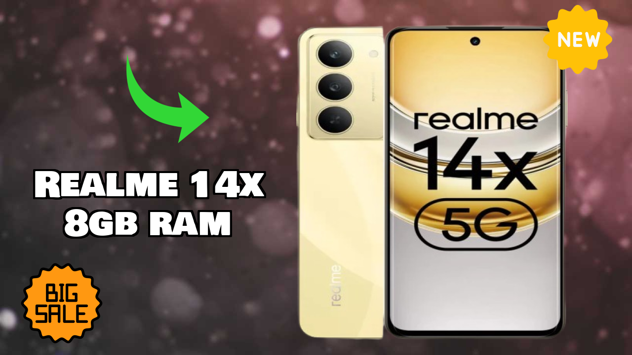 Realme 14x 8GB RAM at ₹13,989 - Best Features Listed