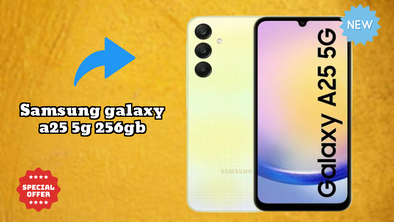 Samsung Galaxy A25 5G 256GB Display Size: 6.5 Inches (16.51 Cm) Screen Quality