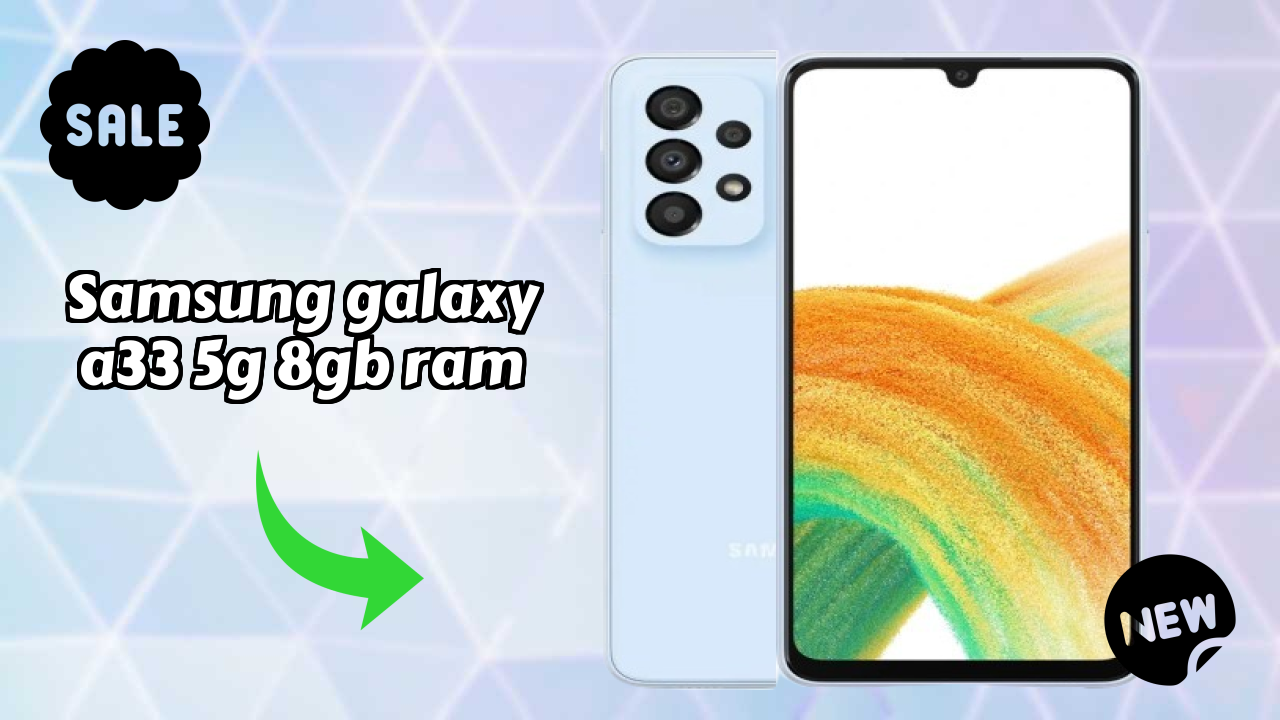 Samsung Galaxy A33 5G 8GB RAM at ₹27,499 - Complete Specifications