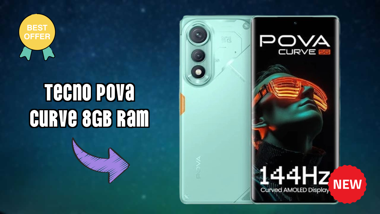Tecno Pova Curve 8GB RAM at ₹16,999 - Complete Buying Guide