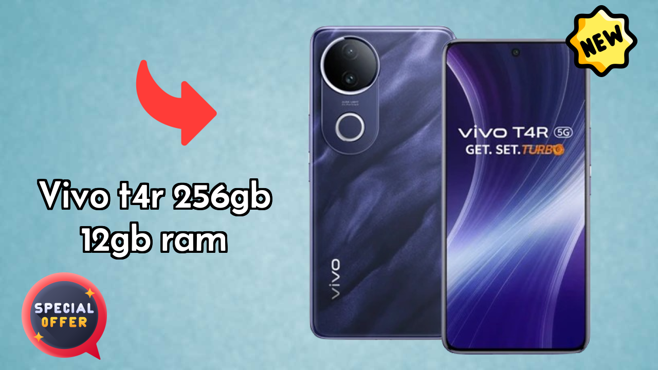 Vivo T4R 256GB 12GB RAM Camera Quality: 50 MP + 2 MP Rear Camera Photo Test
