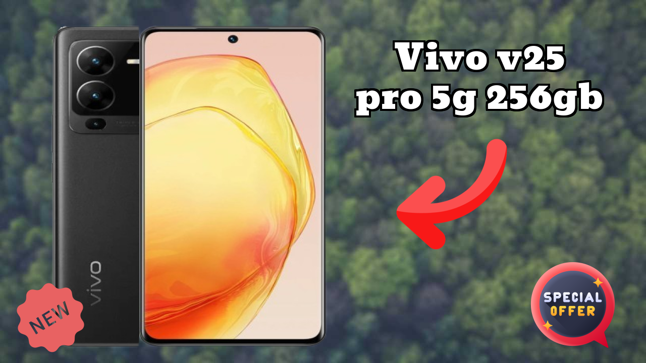 Vivo V25 Pro 5G 256GB Display Analysis: 6.56 Inches (16.66 Cm) Screen